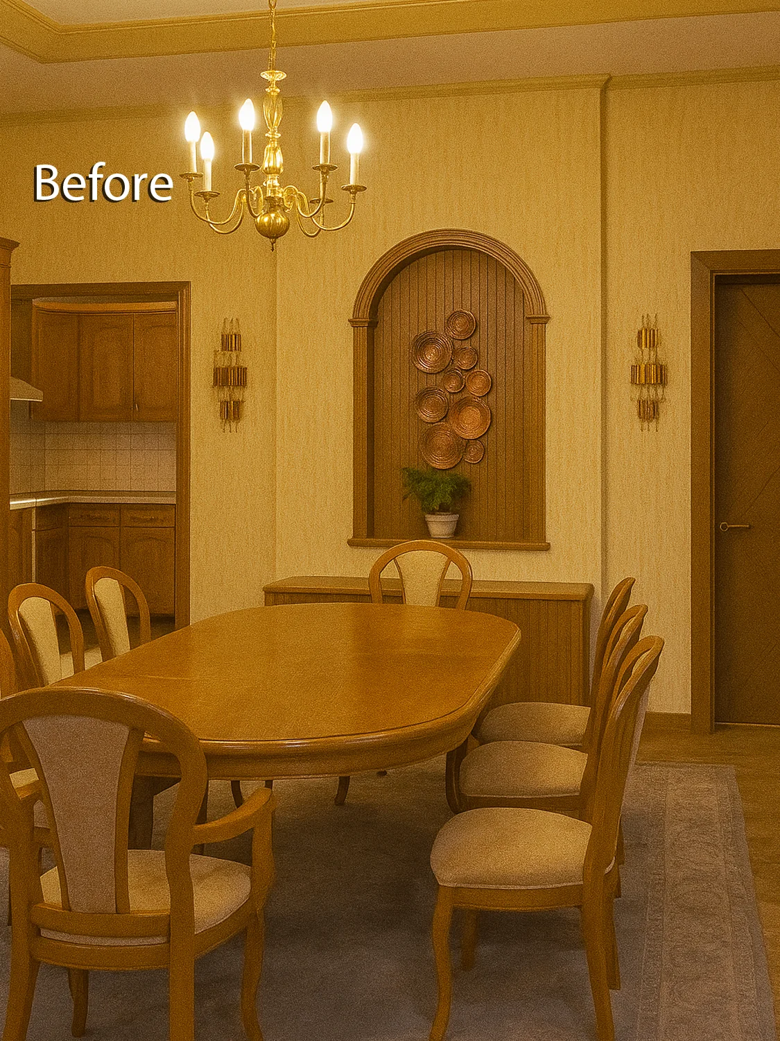 dinigroombefore